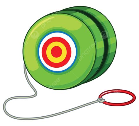 Green Yoyo With Red Ring Graphic White Clip Art Vector, Graphic, White, Clip Art PNG and Vector ...