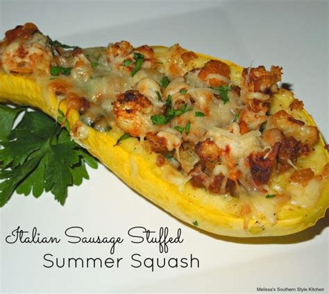 stuffed summer squash ground beef