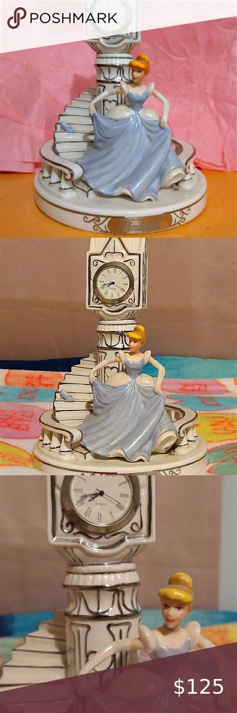 Disney 🪄 Cinderella Clock Tower Porcelain Figurine in 2022 | Porcelain ...