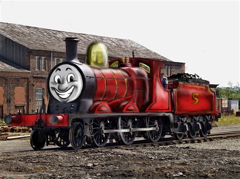 James the Red Engine by DannieBenane on DeviantArt