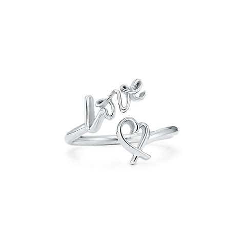 Paloma Picasso® Loving Heart ring in sterling silver. | Tiffany & Co.