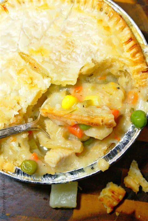 Chicken Pot Pies Recipe (freezable)- Butter Your Biscuit