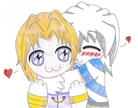 Chibi hug by Toboe217 on DeviantArt