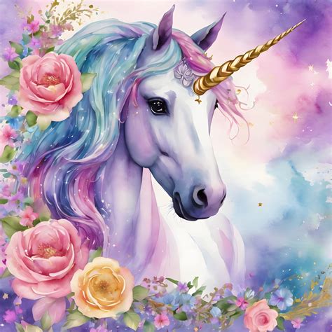 Unicorn Fantasy Art Illustration Free Stock Photo - Public Domain Pictures