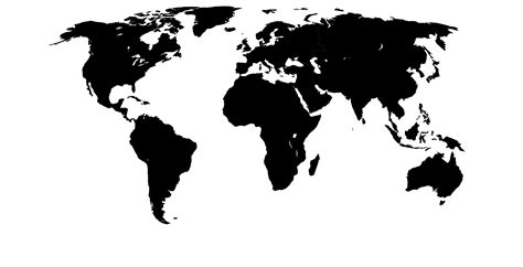 PNG Map Black And White Transparent Map Black And White.PNG Images. | PlusPNG