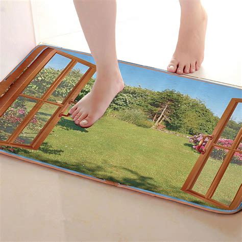 Park Style Outdoor Mats,Funny Anti skid Bath Mat, Doormats,Door ...