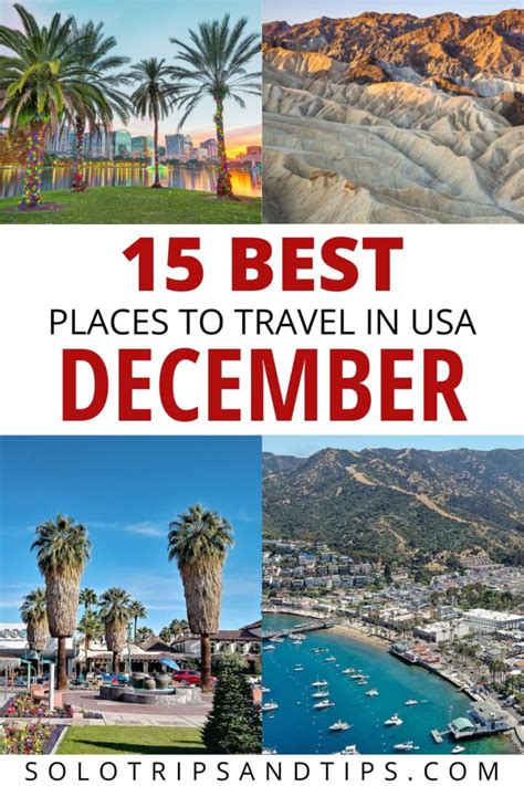 15 Best Places to Travel in December (USA Edition)