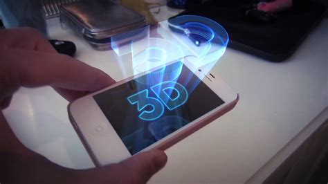 New iPhone 3D Hologram App [ORIGINAL] - YouTube