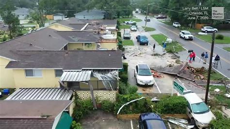 Orlando Hit by Tornado Spawned by Cristobal - Videos from The Weather ...