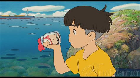 Ponyo And Sosuke Wallpaper