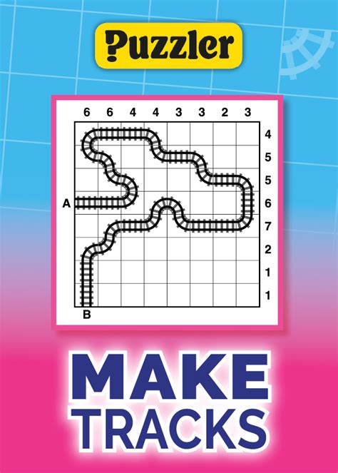 Train Tracks Printable Puzzles | Puzzler®