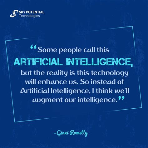 IBM CEO Ginni Rometty believes that artificial intelligence will ...