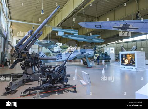 Exhibition, hangar 3, military-historical museum, airfield, Gatow, Berlin, Germany, Ausstellung ...