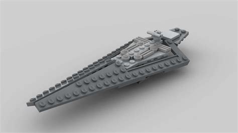 LEGO Mini Star Destroyer Lego Wars Star Fleet Custom - Bts