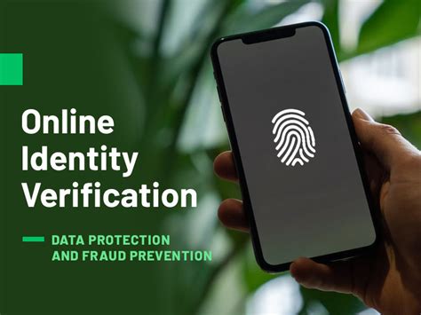 Online Identity Verification: Data Protection & Fraud Prevention