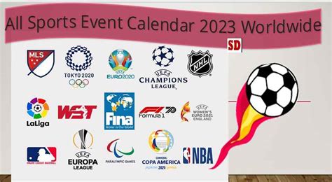 All Sports Event Calendar 2023 Worldwide, All You Need To Know. - SPORTS DANKA