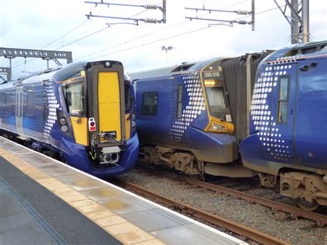 Scotrail Class 385 test train at Gourock © Thomas Nugent cc-by-sa/2.0 ...