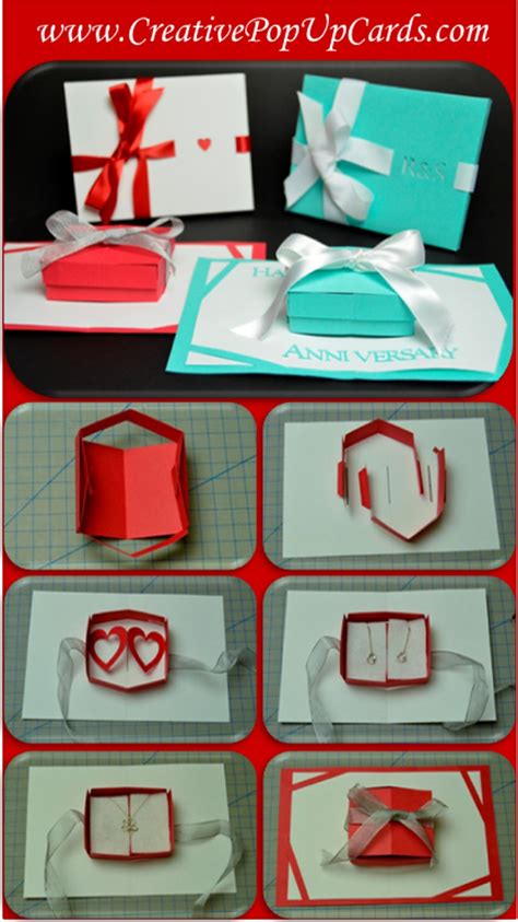 Gift Box Pop Up Card Tutorial - Creative Pop Up Cards