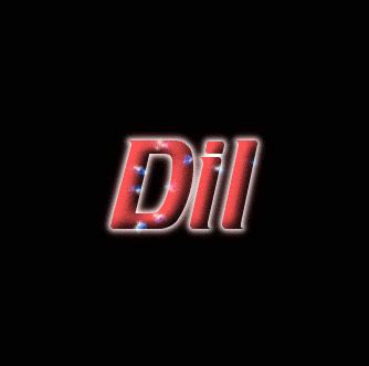 Dil Logo | Free Name Design Tool from Flaming Text