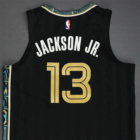 Jaren Jackson Jr. - Memphis Grizzlies - Game-Worn City Edition Jersey ...