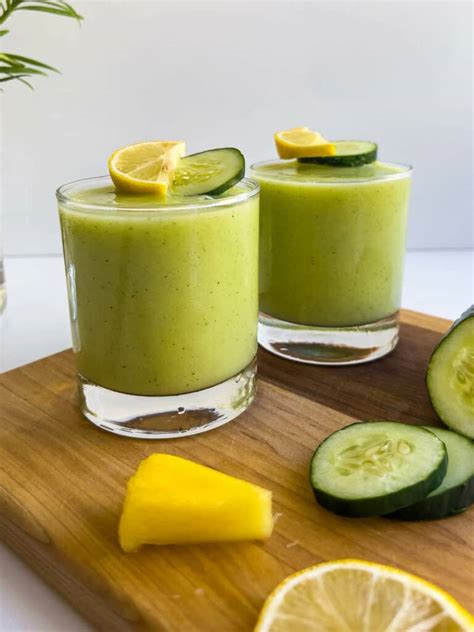 Batido de Piña y Pepino para Adelgazar | Nómadas Gourmet