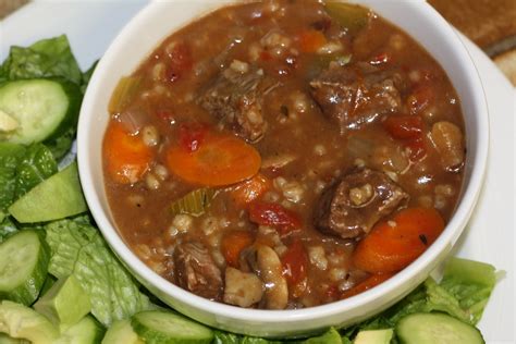 Cammy's Kitchen: Crockpot Beef Barley Stew