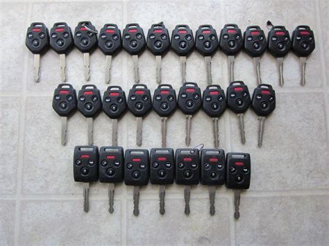 Sell LOT OF 28 OEM SUBARU KEY FOB KEYLESS REMOTE in Alhambra ...