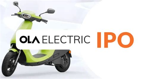 Ola Electric IPO Anchored with ₹2,763 Crore | India Infoline