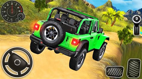 Offroad Jeep Driving Simulator - Luxury SUV 4x4 Prado Stunts - Android GamePlay #2 - YouTube