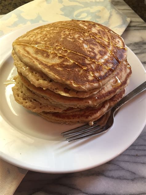 Gluten Free Pancakes with Gluten Free Oats - Cleanly Consumed