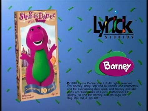 Barney Gerat Adventure Vhs