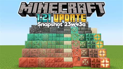 Finding New Copper & Tuff Blocks in Survival! Minecraft 1.21 Update ...