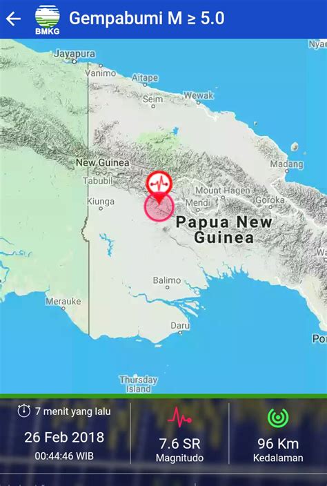 Gempa Tektonik : Gempa Tektonik M 5,3 di Bolmong Tidak Berpotensi ...