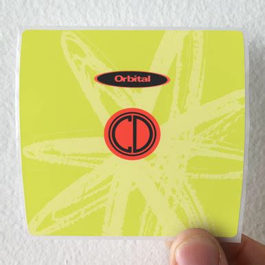 Orbital Orbital Album Cover Sticker