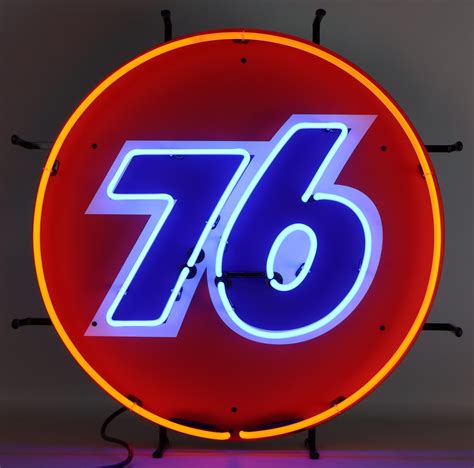 Union 76 Neon Sign | Garage Art™