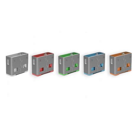 Pack of 10 USB Type A Blockers - Optimal Computer Security