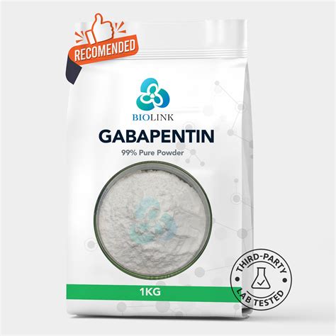 Biolink Low Dosage Gabapentin Capsules for Neuropathic Pain Saudi Arabia Stock CAS: 60142-96-3 ...