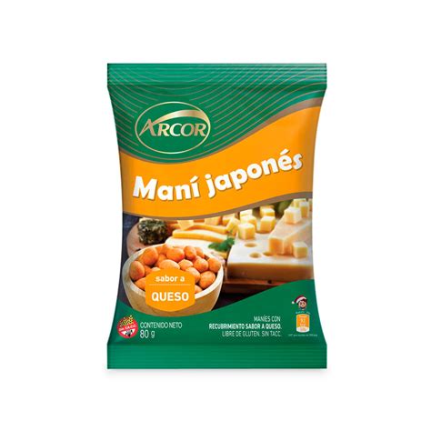 MANI ARCOR JAPONES QUESO X80GR - Disco