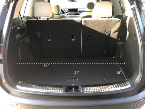 Kia Telluride cargo area measurements | Kia Telluride Forum