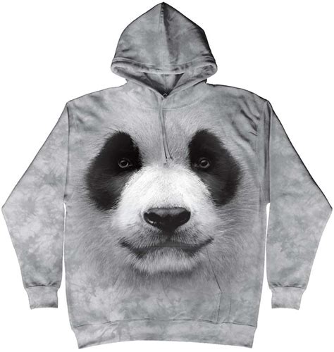 Panda Hoodie and Shirts Environmentally Friendly Inks