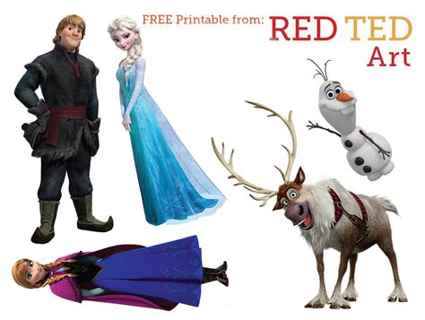 Frozen Movie Characters Printable Pictures