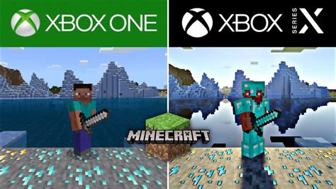 MINECRAFT | XBOX ONE VS XBOX SERIES X Gráficos | Comparación (4K 120FPS ...