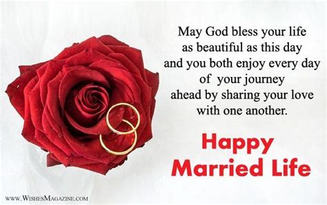 Happy Married Life Wishes | Wish You Happy Married Life Messages