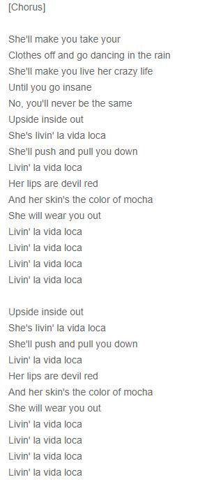 Wanna feel Latin rhythm with his song ( Livin’ La Vida Loca – RICKY MARTIN ) – On the way back ...