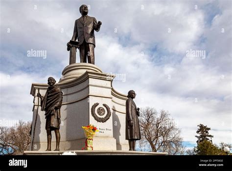 Statue martin luther denver hi-res stock photography and images - Alamy