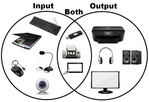 Input/Output Devices Diagram | Quizlet