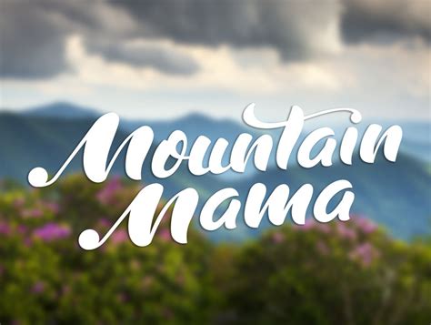 Mountain Mama Decal – Loving West Virginia