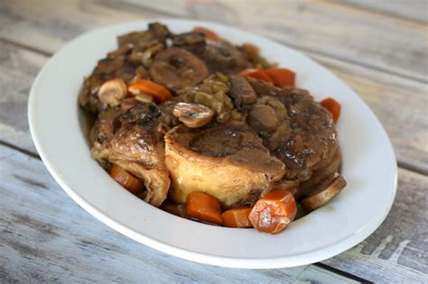 Oven-Braised Beef Shanks With Vegetables Recipe