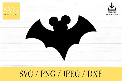 Mickey Bat svg DisneySVG Halloween svg Halloween png dxf | Etsy