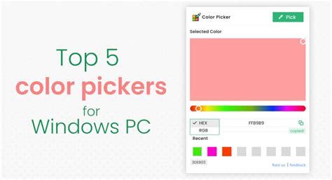 Top 5 Color Picker For Windows In 2022